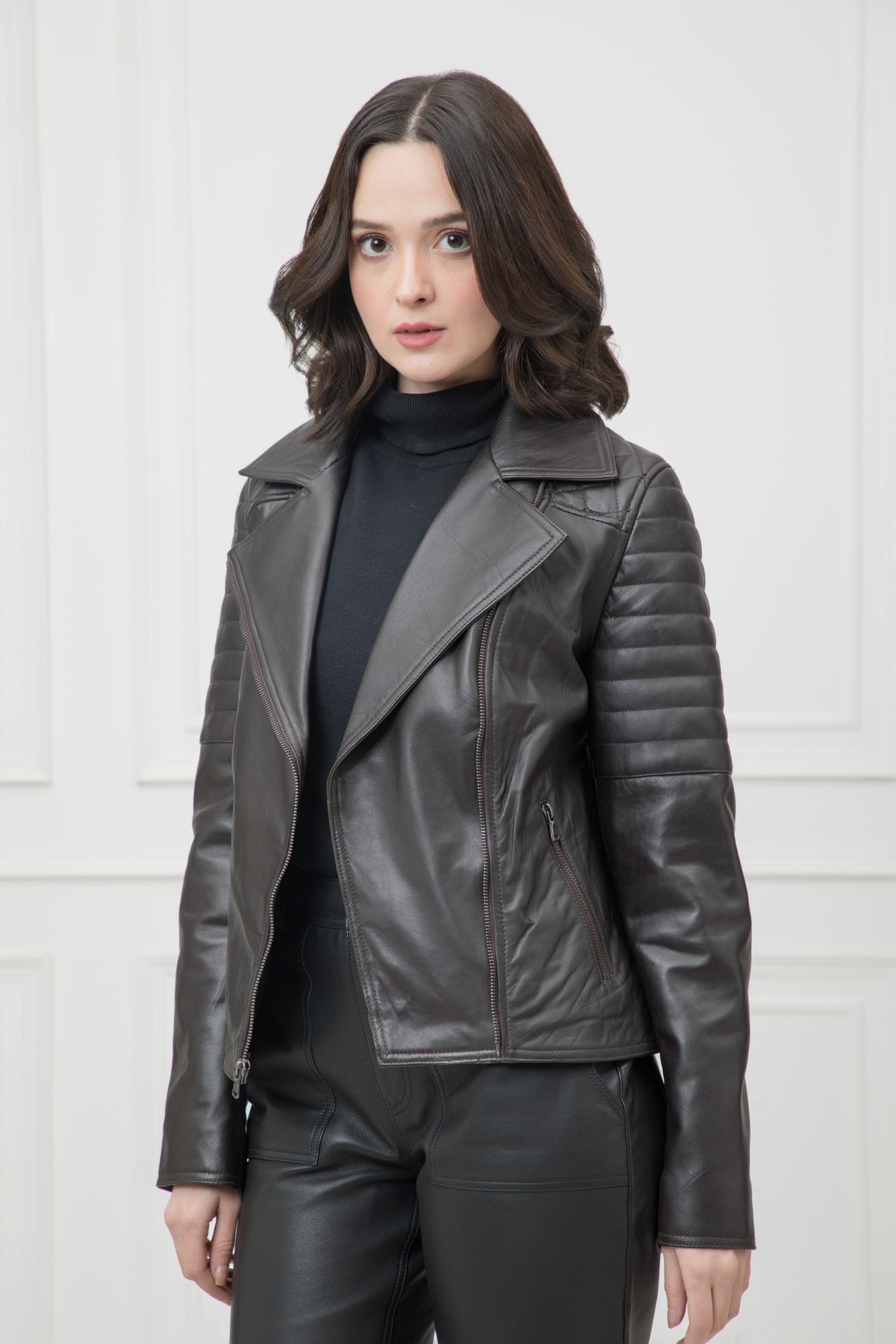 Justanned Casual Leather Jacket